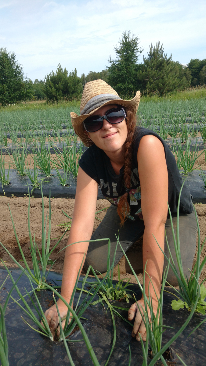 Andréa Ouimet, étudiante en Gestion et technologies d’entreprise agricole