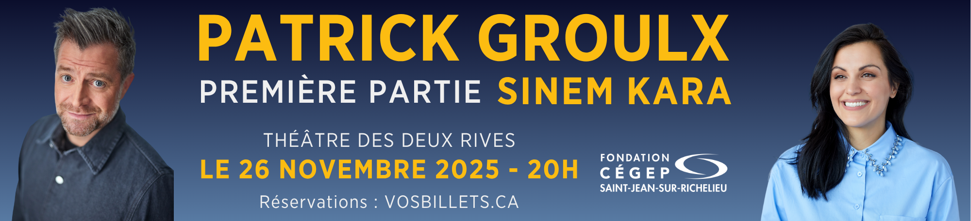 Spectacle-bénéfice 2025