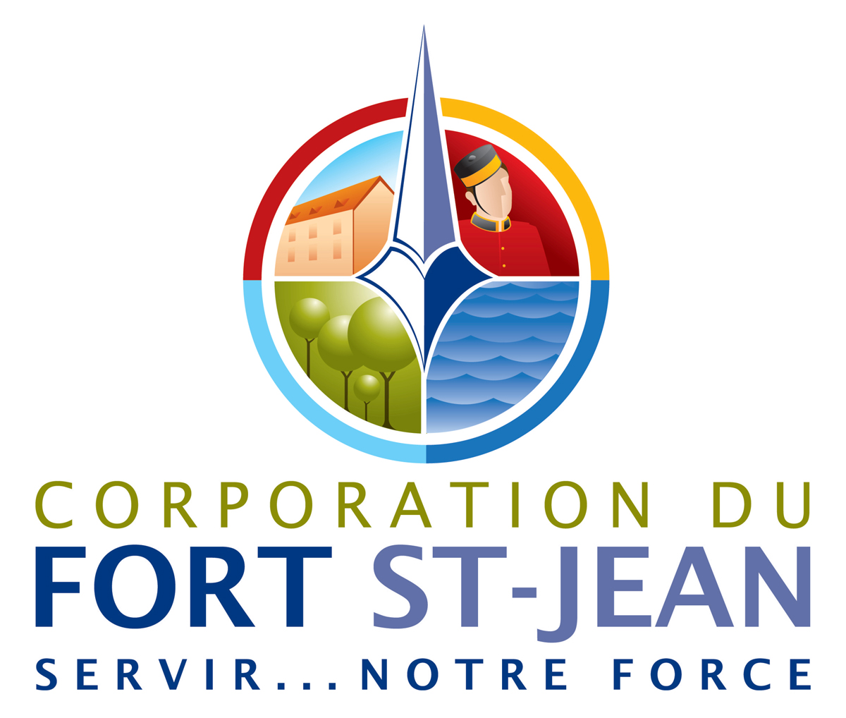 Logo Corporation du Fort St-jean 