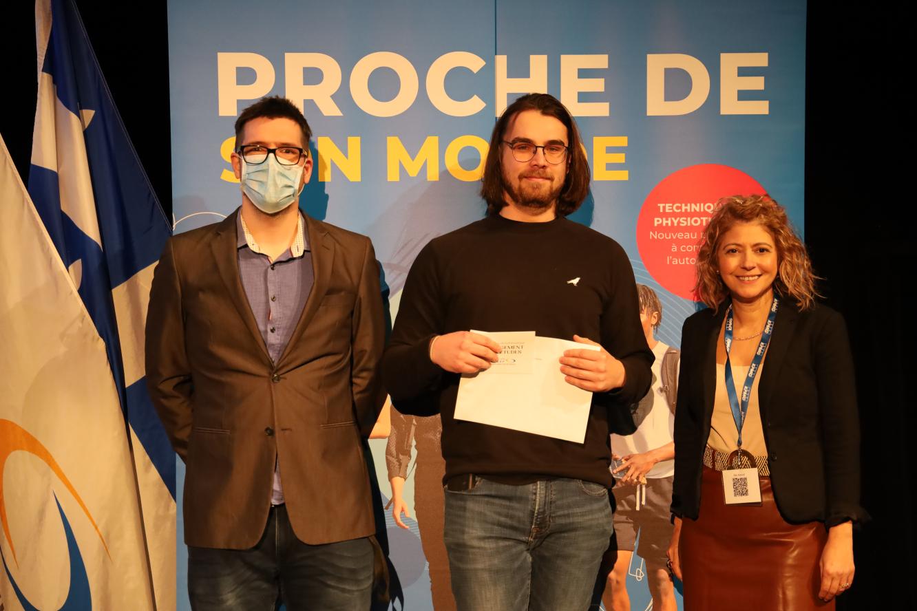 Marc-Olivier Pellerin-Lacroix, engagement aux études - offerte par KPMG