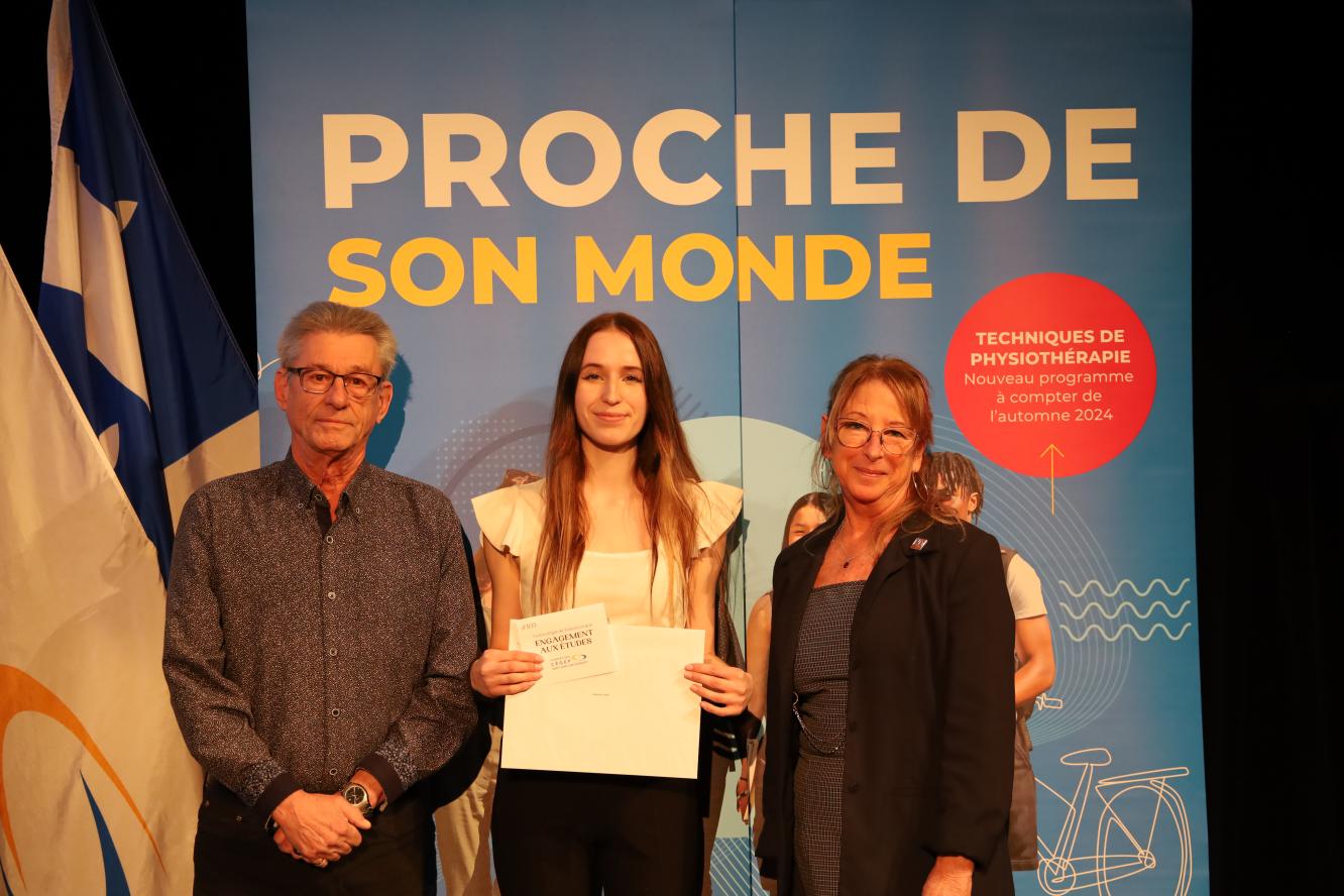 Léanna Jolin, engagement aux études - offerte par la Ville de Saint-Jean-sur-Richelieu