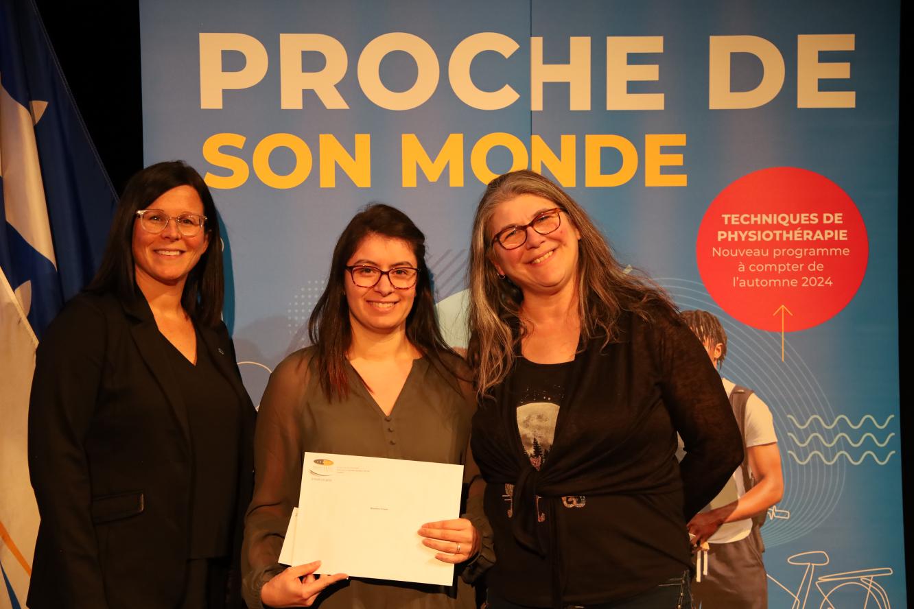 Blandine Toupet, engagement aux études - offerte par la Fondation du Cégep Saint-Jean