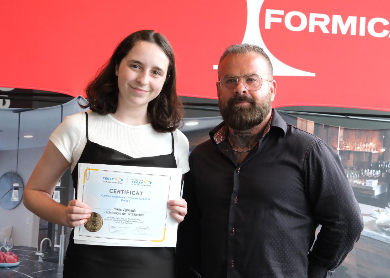 Marie Vigneault, curiosité intellectuelle - offerte par Gagnon La grande Quincaillerie