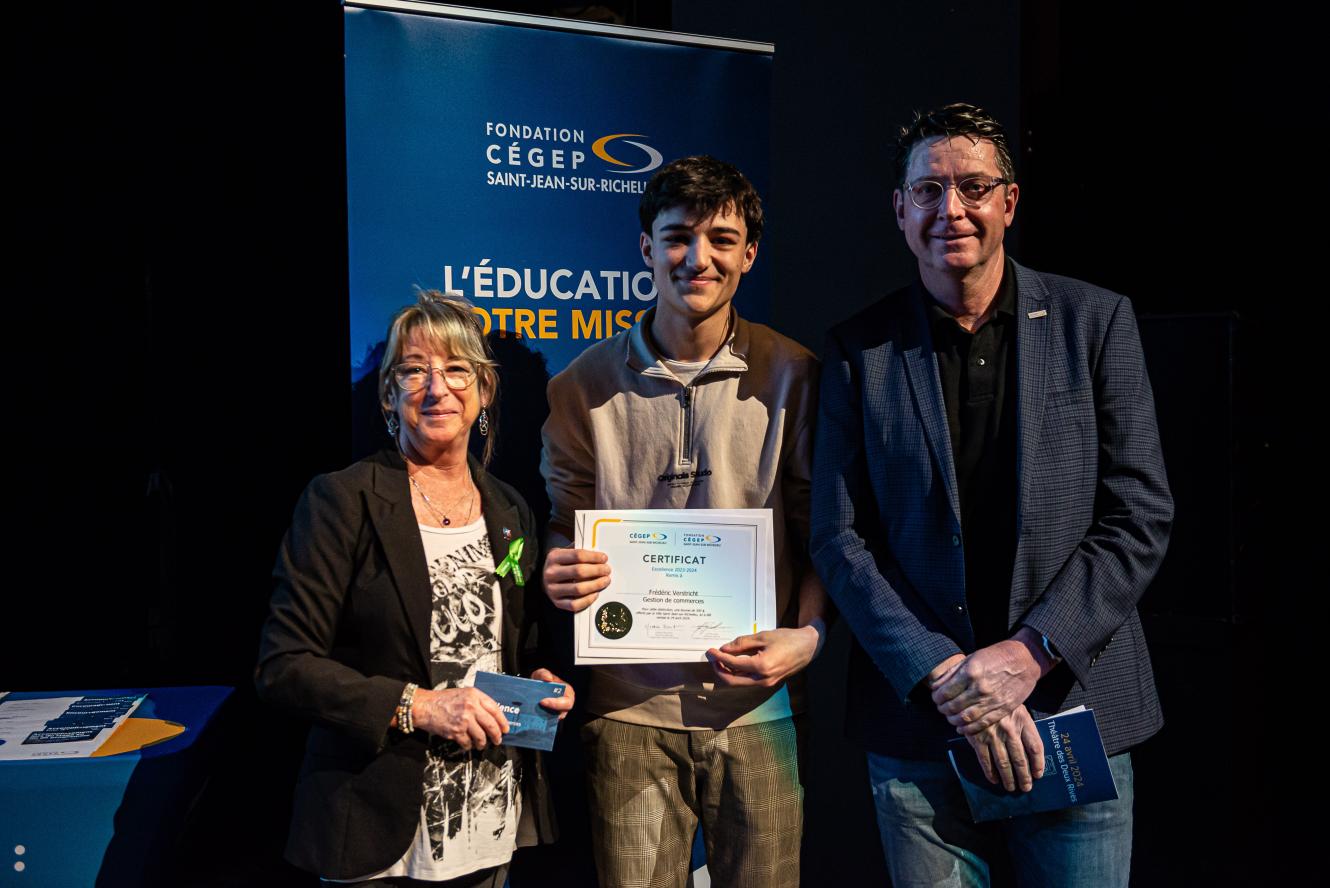 Frédéric Verstricht, excellence - offerte par la Ville de Saint-Jean-sur-Richelieu