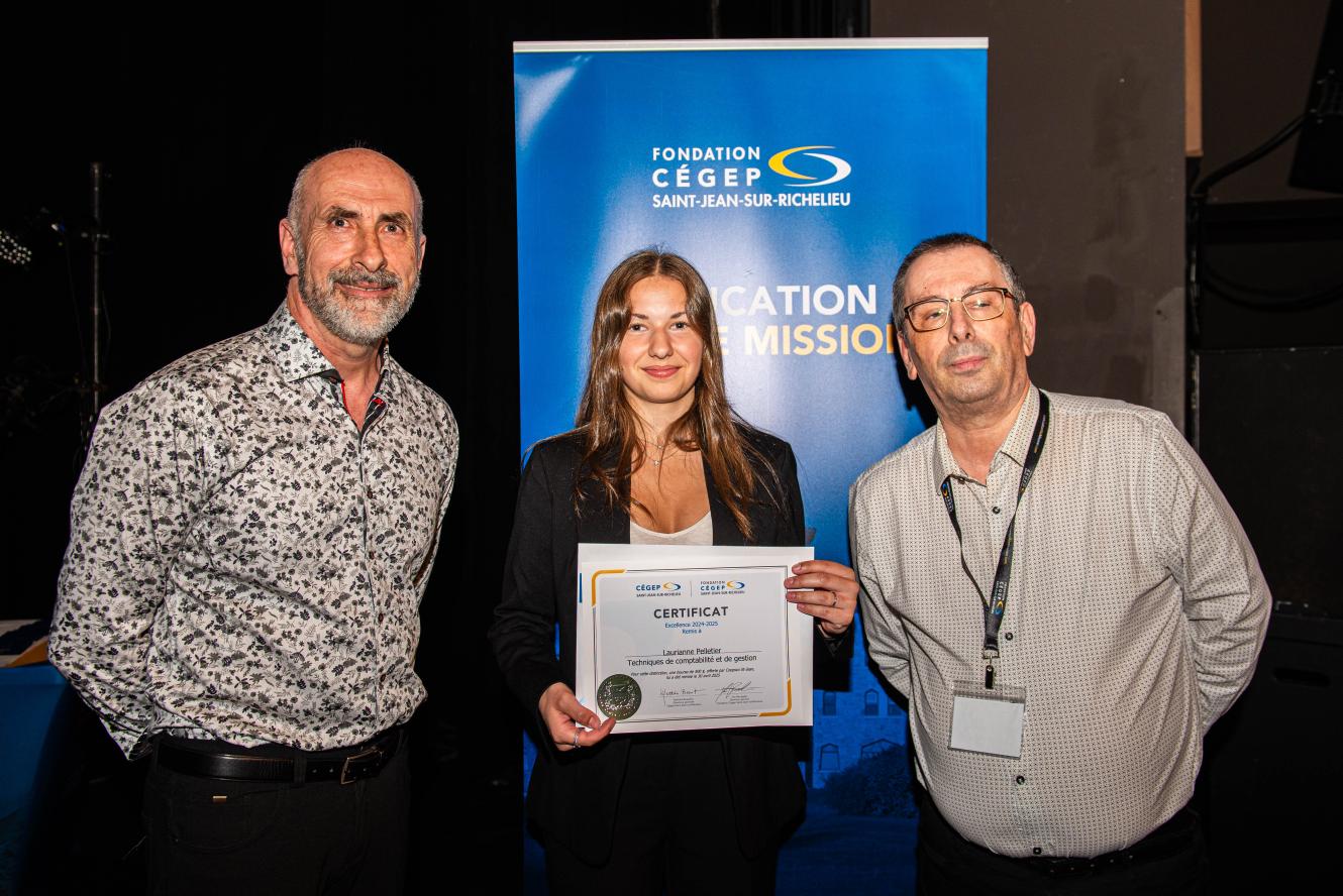Laurianne Pelletier, excellence - offerte par Coopsco St-Jean