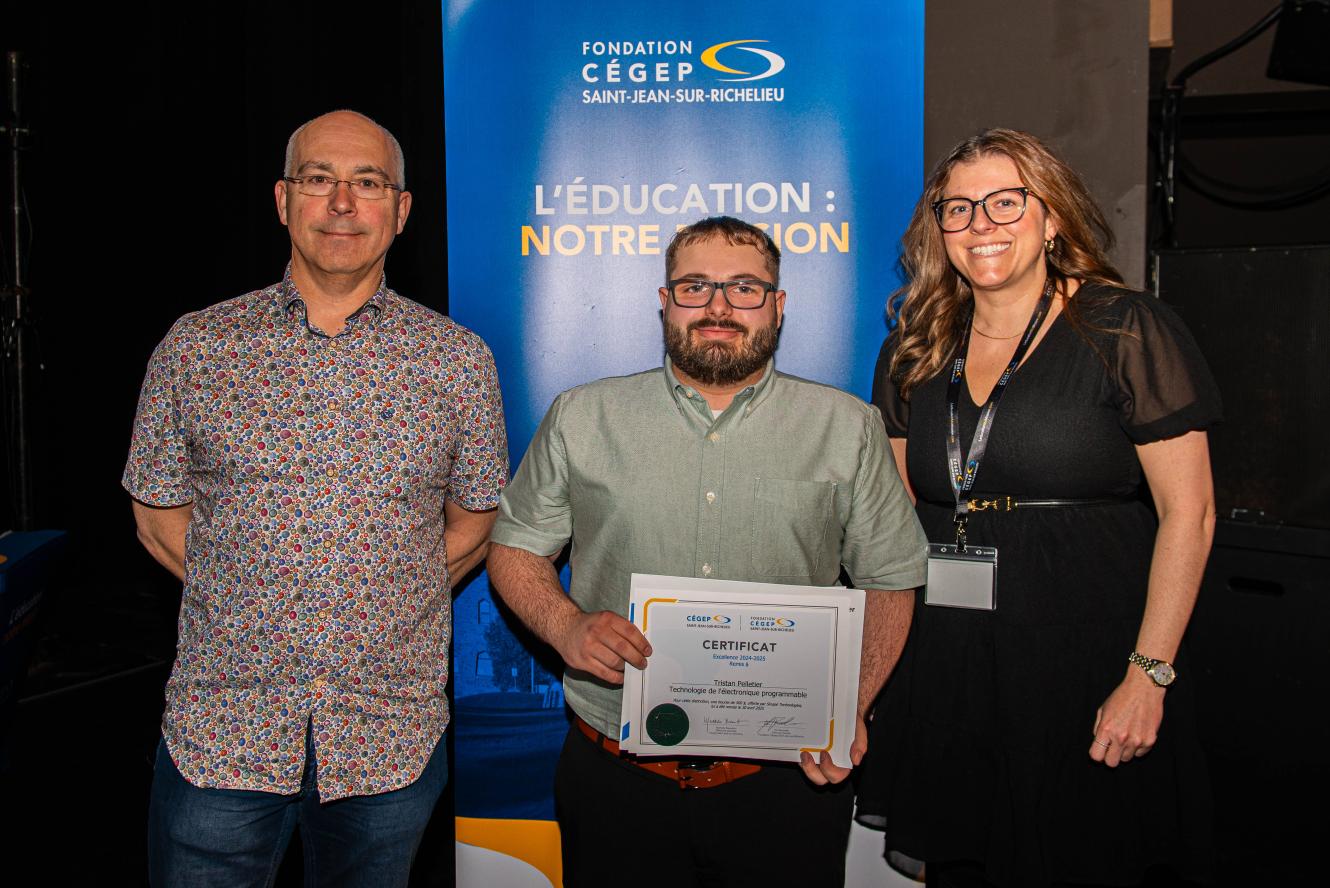 Tristan Pelletier, excellence - offerte par Sinopé Technologies