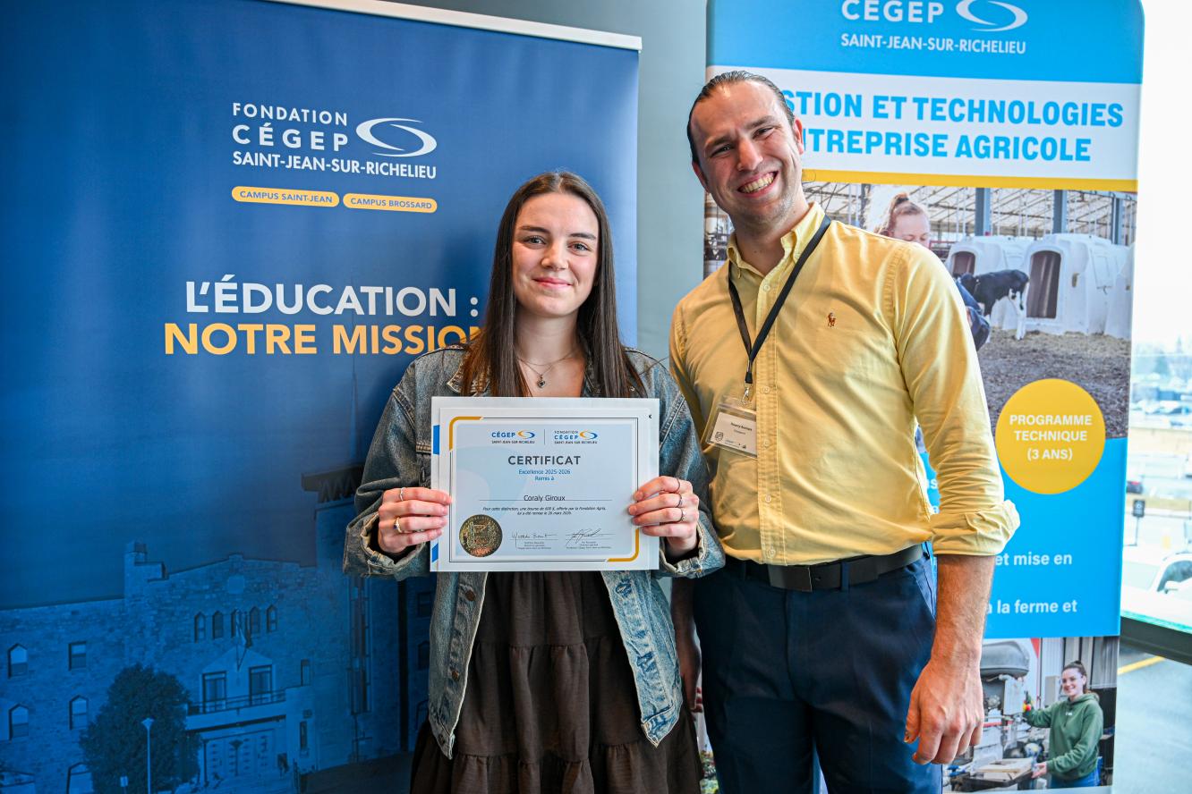 Coraly Giroux - offerte par la Fondation Agria