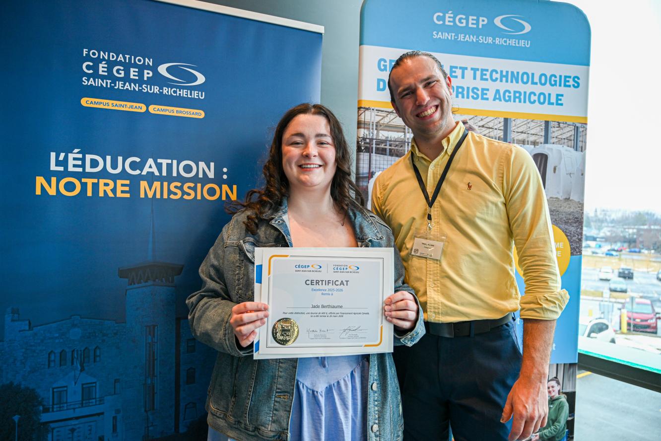 Jade Berthiaume - offerte par Financement Agricole Canada 