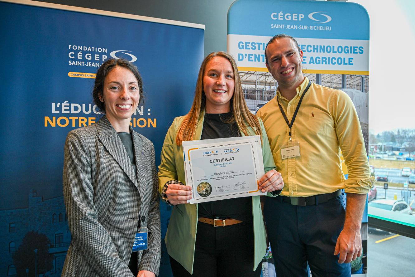 Marjolaine Vachon - offerte par la députée provinciale Audrey Bogemans