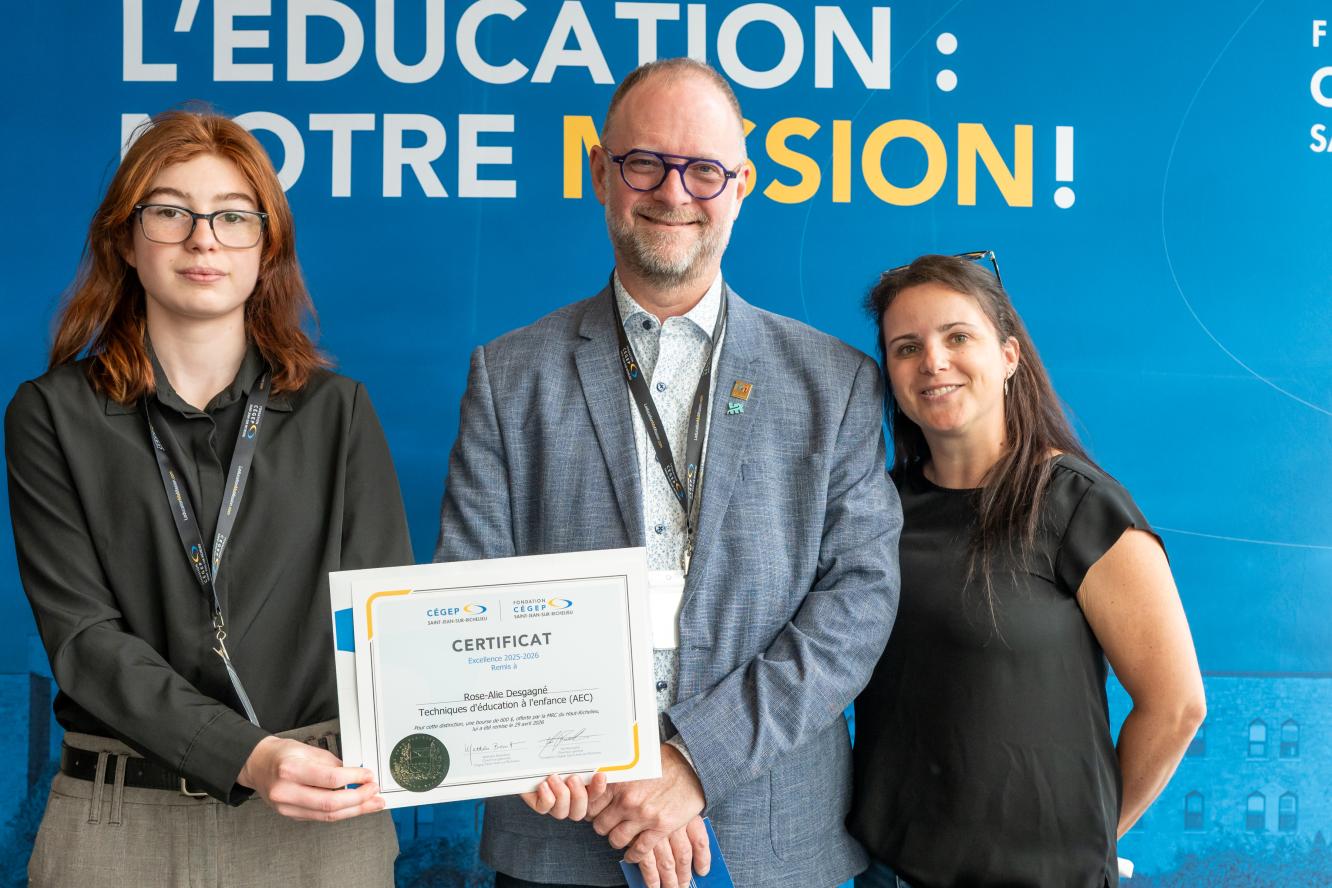 Rose-Alie Desgagné (représentée par Léo Lamontagne), excellence - offerte par la MRC du Haut-Richelieu