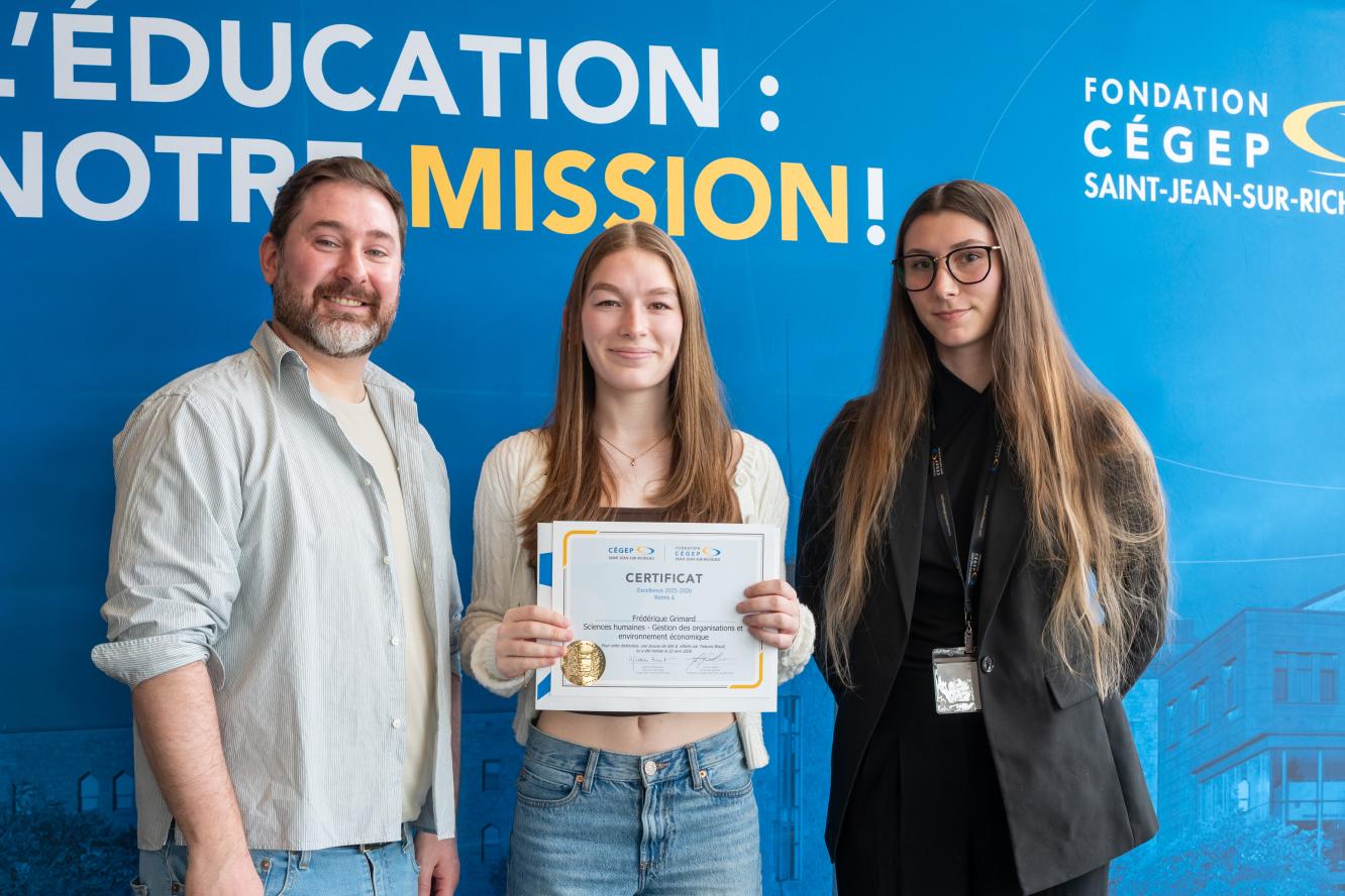 Frédérique Grimard, excellence - offerte par Toitures Brault