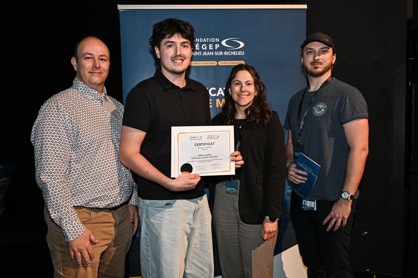 William Loubert, excellence - offerte par Pratt & Whitney Canada