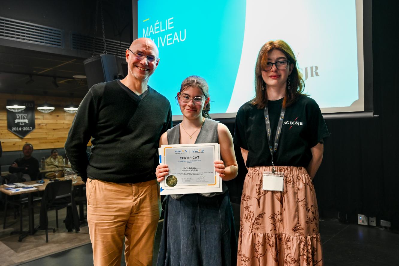 Maélie Béliveau, formation générale - offerte par l'Association générale des étudiant·es du Cégep Saint-Jean-sur-Richelieu